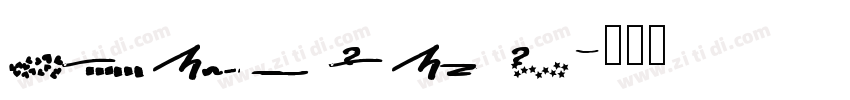 salty feather字体转换